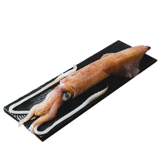 【鮮綠生活】野生船凍透抽 3包(450g±10%/包 2隻/包)