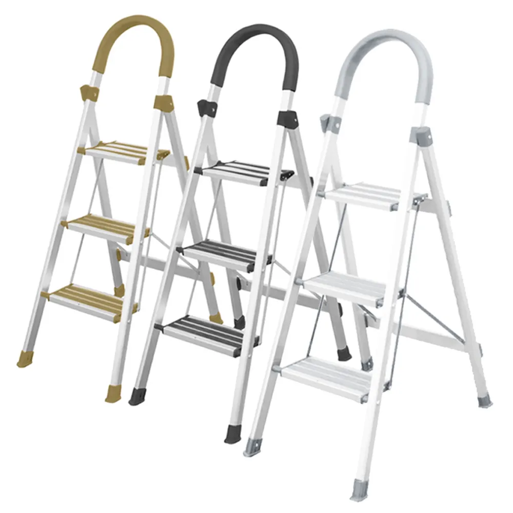 WinWin】三階梯防滑加強耐重150KG(三階梯/摺疊梯/防滑梯/梯子/家用梯