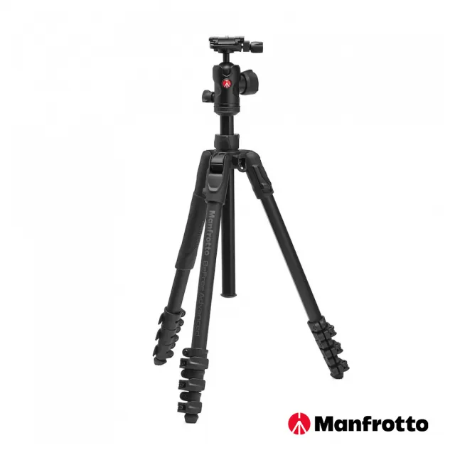 【Manfrotto 曼富圖】Befree Advanced 玄影鋁合金扳扣三腳架(公司貨)