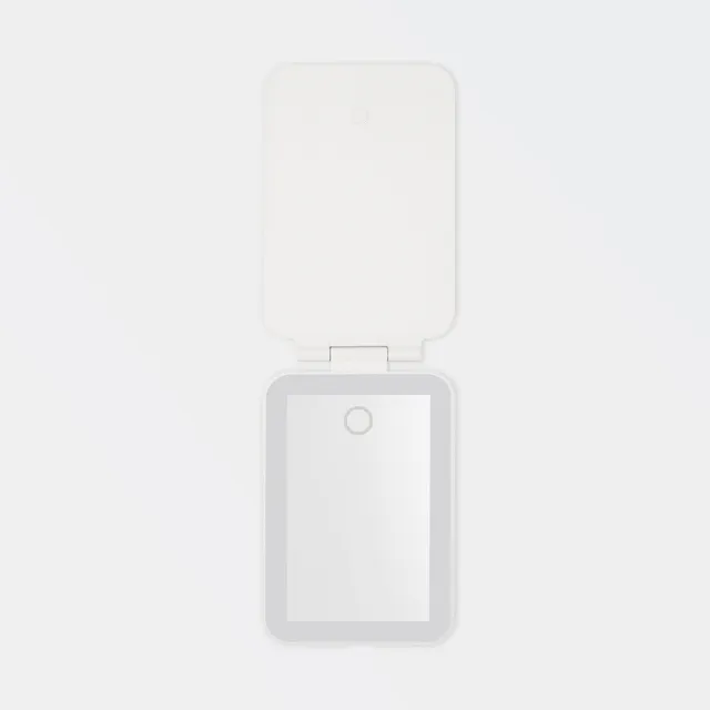 【MUJI 無印良品】LED化妝鏡/迷你(10.8x6.8x0.85cm)