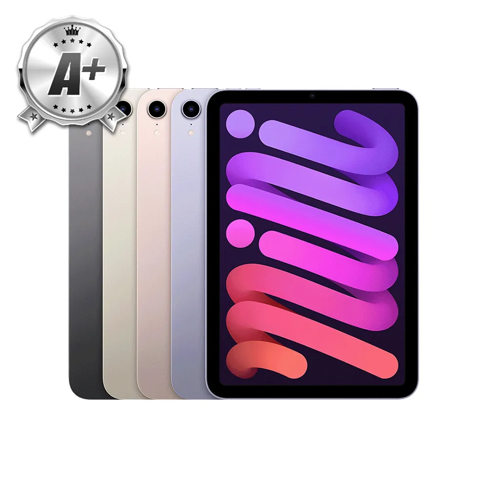 【Apple】A+ 級福利品 iPad mini 第 6 代(8.3吋/WiFi/64GB) - momo購物網 - 好評推薦 -2025年5月