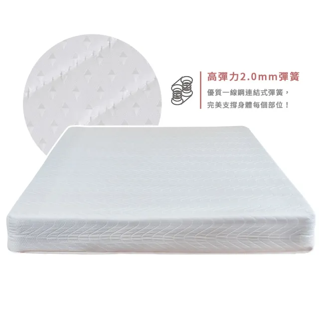 【BODEN】MIT台灣製 | 米恩5尺雙人後掀床房間組-3件組-床頭箱+尾掀床底+A1舒柔緹花床墊(多色可選)