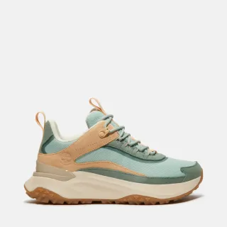 【Timberland】女款淺綠色Motion Access防水低筒健走鞋(A2N4BEAS)