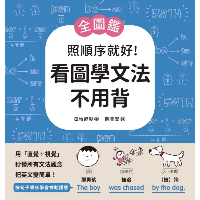 【momoBOOK】【全圖鑑】照順序就好！看圖學文法不用背(電子書)