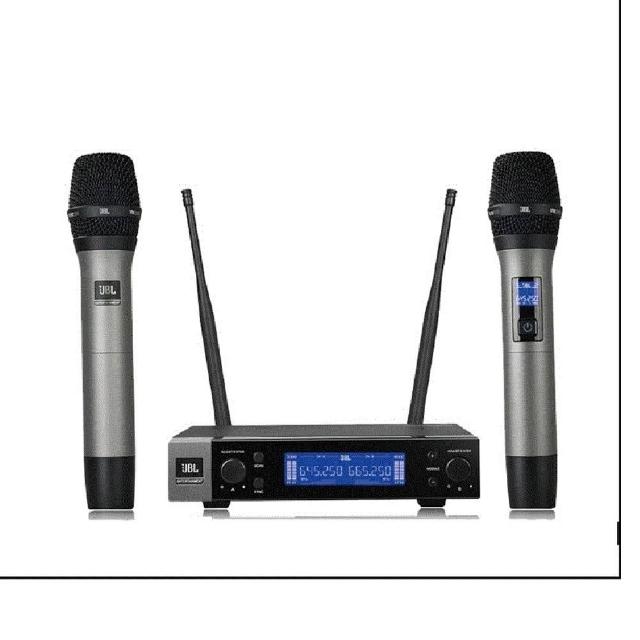 JBL VM200 無線手持式麥克風 動圈單一指向 家庭K歌行動K歌電腦會議車用家使用者外適用 黑色鋁合金1年保固