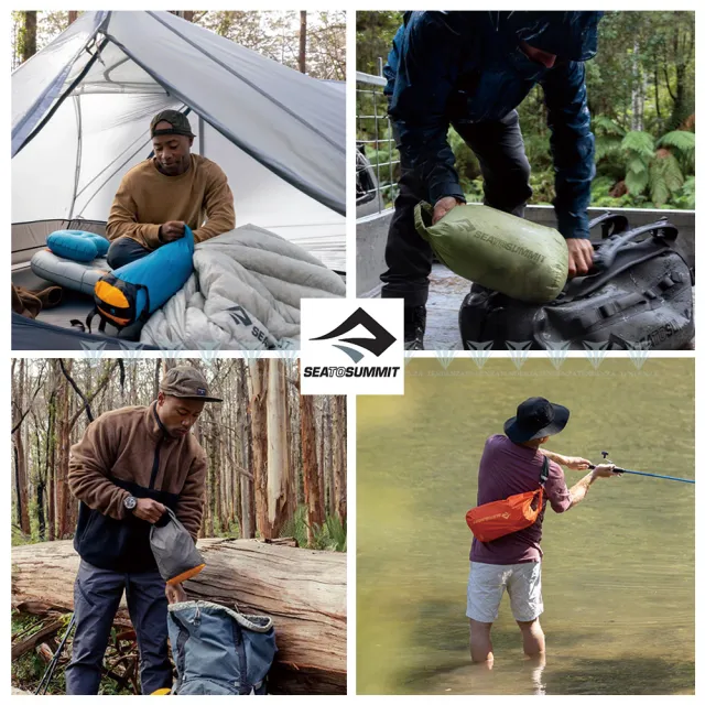 【SEA TO SUMMIT】70D 輕量防水收納袋 1.5公升-背環(露營/登山/收納袋/防水/輕量)