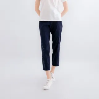 【Arnold Palmer 雨傘】女裝-提織休閒長褲(藏青色)