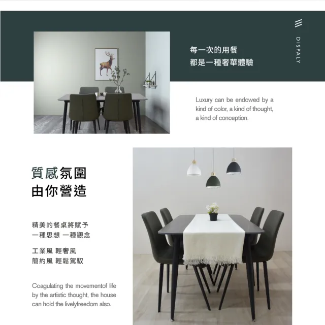 【IHouse】摩登 皮革餐椅/休閒椅/會議椅(2入)