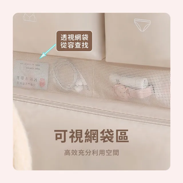 【wellane】七合一大容量行李箱分類收納包 旅行衣物收納袋 出國旅遊衣物收納袋 化妝包 盥洗包