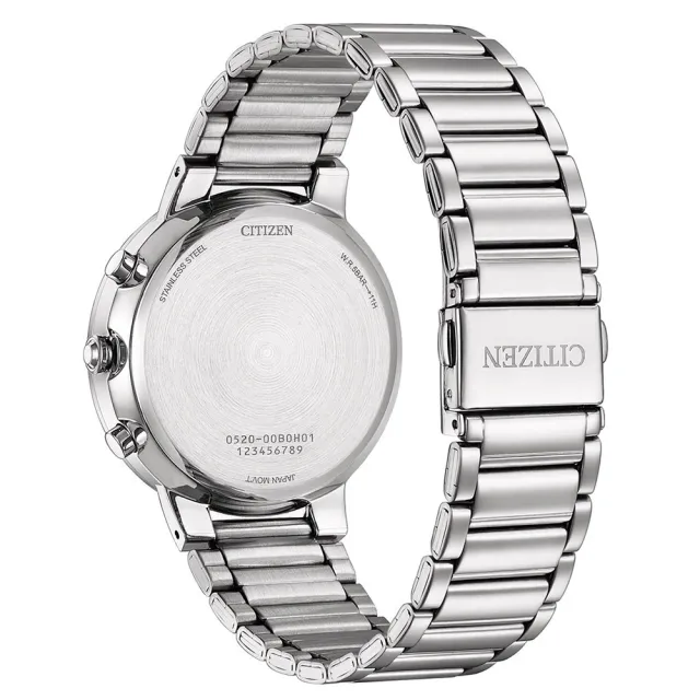【CITIZEN 星辰】Chronograph 紳男計時手錶Chronograph 紳男計時手錶 錶 生日禮 送禮(AN8220-52X)