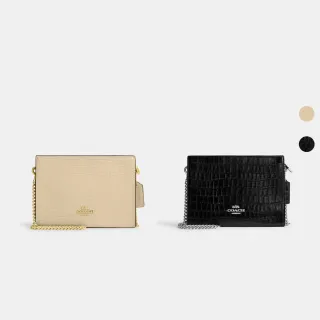 【COACH】蔻馳官方直營 SLIM纖巧型斜背包 手拿包-2色可選(CR237)