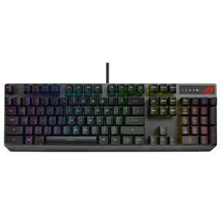 【ASUS 華碩】ROG STRIX SCOPE RX RD 紅軸 有線電競鍵盤