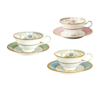 【NORITAKE】優雅風範花卉系列-骨瓷紅茶單客杯(新品上市 原廠禮盒)