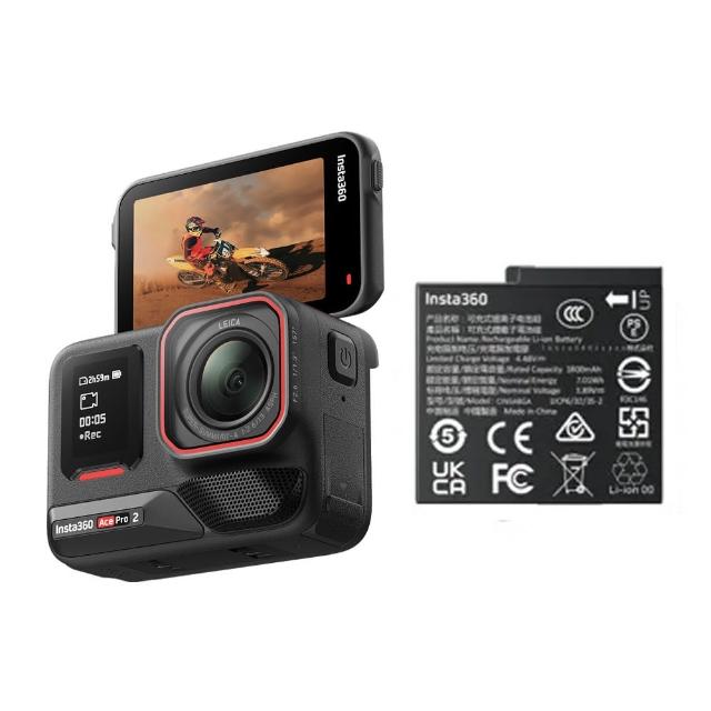 【Insta360】Ace Pro 2 翻轉螢幕運動相機 單電版(原廠公司貨)