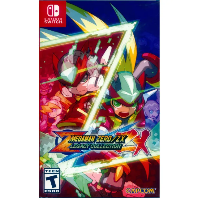 Nintendo 任天堂】NS Switch 洛克人ZERO / ZX 傳奇合輯中英日文美版