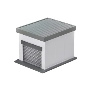 【TOMICA】TOMYTEC TOMICARAMA Vintage 08b 車庫(模型)