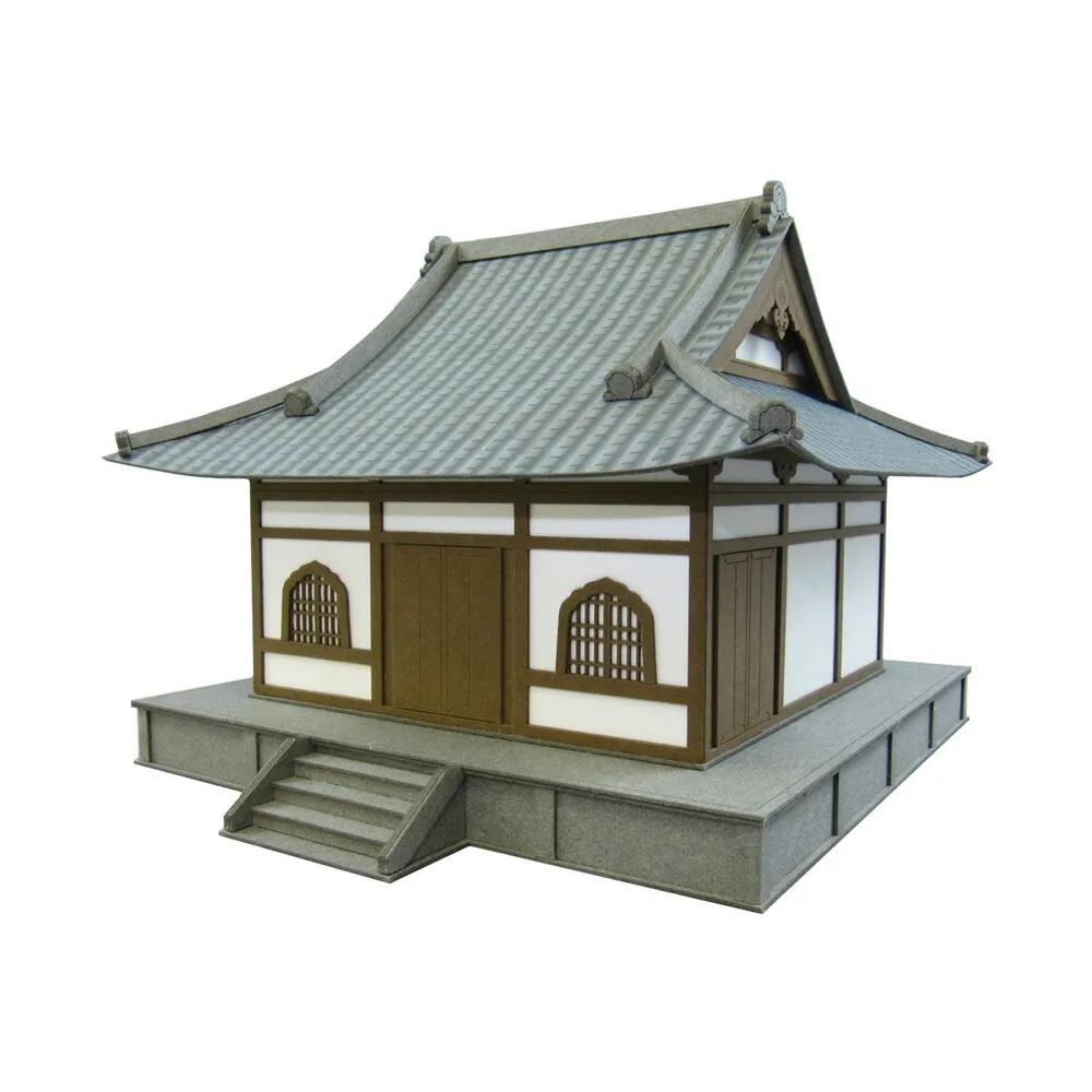 【ArtLife 藝術生活】MK05-15 廟宇-1  S:1/87・80(日本 sankei 微縮藝術精品 紙模 DIY 交換禮物)
