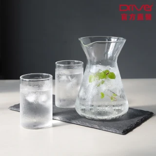 【Driver】北海道無把玻璃壺-600ml(刻度量杯 耐熱玻璃壺 茶壺 冷水壺 泡茶壺 咖啡壺 玻璃杯 耐熱壺)