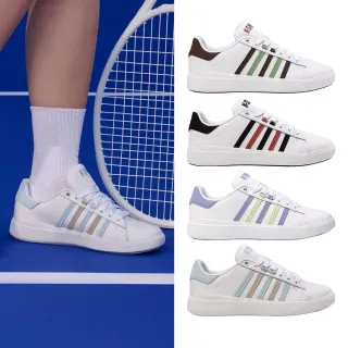 【K-SWISS】時尚運動鞋 Pershing Court Light-男女-多款任選