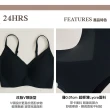 【24HRS】3件組－萊卡款 親膚無痕 內衣(無鋼圈內衣 女內衣 女內著 呼吸裸感 背心式 開運內衣)