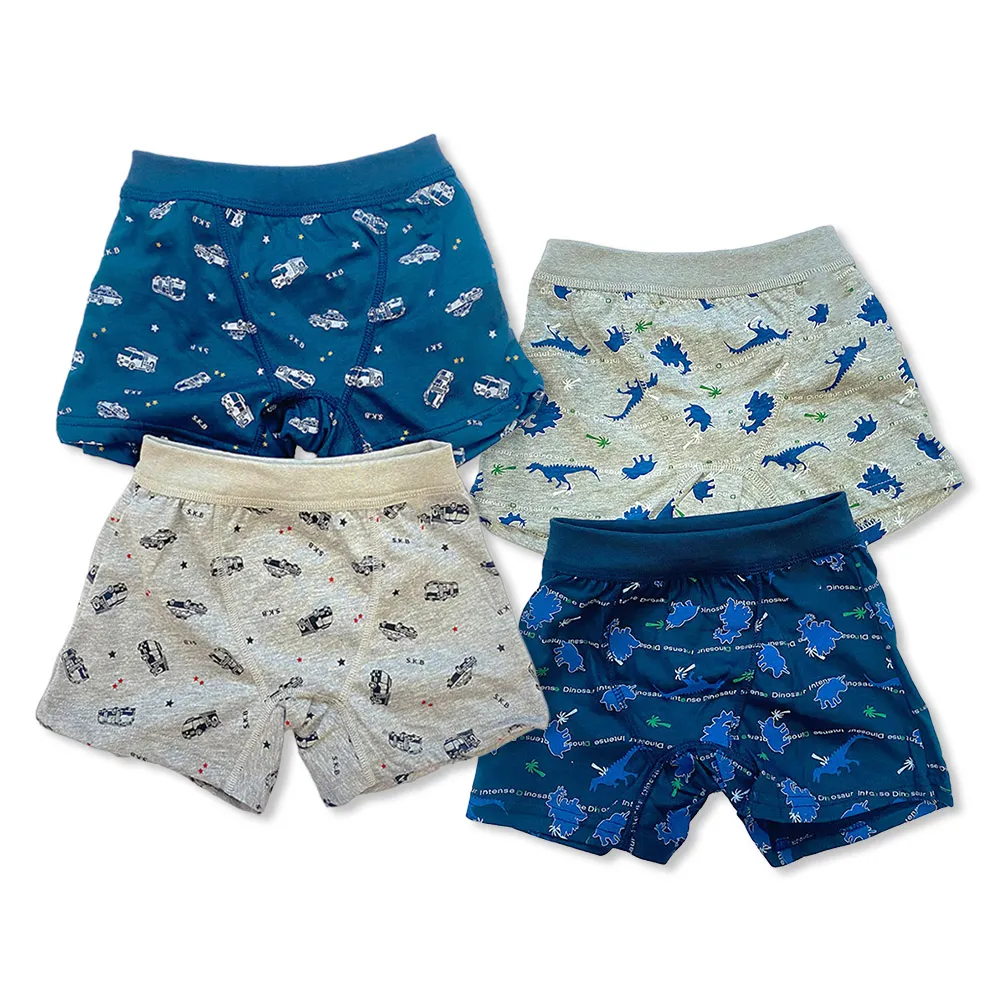 【Oluna 歐露娜】大男童平口褲 XXL-4XL(男童內褲 大男孩四角褲 小學內褲 男童四角褲 兒童內褲)