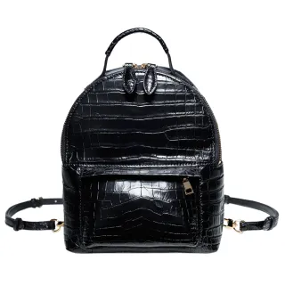 西班牙DMOM女王節鱷魚腹皮後背包