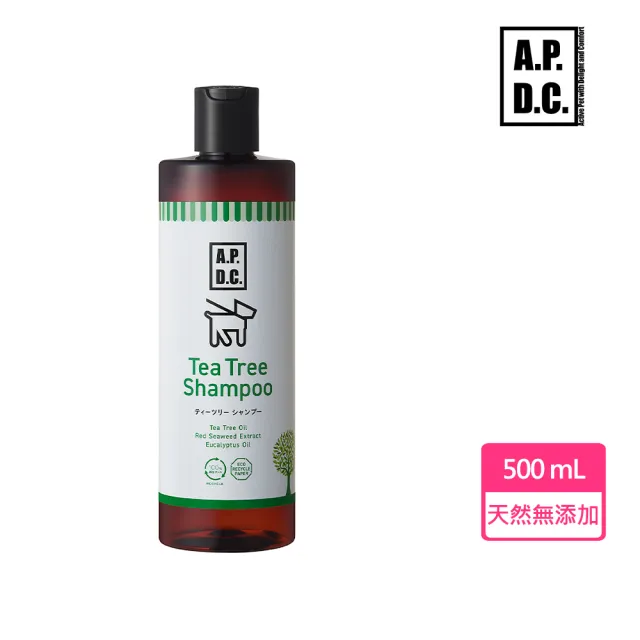 【APDC】茶樹精油沐浴乳 500ml 狗狗專用(寵物洗毛精沐浴乳洗劑 狗美容洗澡驅蟲除臭皮屑)