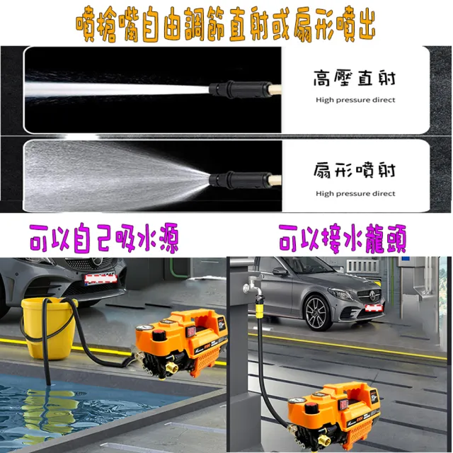 【一本店鋪】20米通水管水老鼠+K100洗車機(洗車機 洗地機 疏通水管 洗冷氣 洗洗衣機)