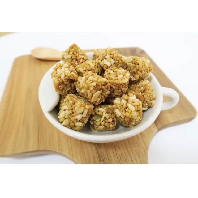 【玉民】黃金蕎麥堅果脆丸子 45g×6包(原味/海苔 2口味任選)