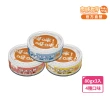 【PAW PAW LAND 肉球世界】鮮味大絲_肉絲主食罐80gx3入(貓咪罐頭、肉絲罐頭)