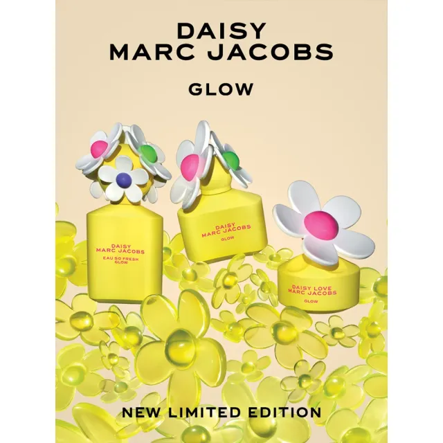 【MARC JACOBS】親愛雛菊燦耀限量版女性淡香水50ml(專櫃公司貨)