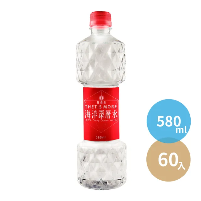 【光隆海洋生技】特蒂斯MORE海洋深層水580mlx3箱(共60入;官方直營)