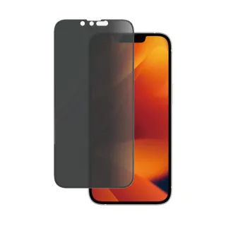 【PanzerGlass】iPhone 14/13/13 Pro/16e 6.1吋 2.5D 耐衝擊高透鋼化防窺玻璃保護貼(黑)