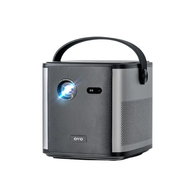 【OVO】1080P便攜智慧投影機 SD06腳架組(U8 1500流明 內建電池 娛樂/露營/戶外/商用)