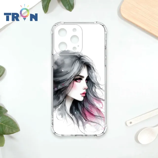 【TRON】OPPO系列 不愛笑的女孩 四角防摔軟殼手機殼(適用 OPPO A79)