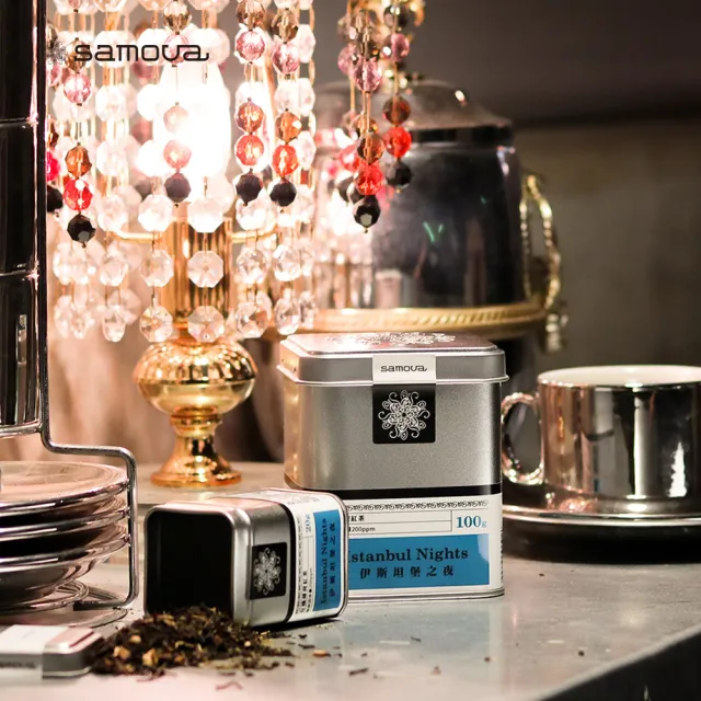 【Samova】Tea Tin 馬口鐵散茶 花果茶 / 50-100g(紅茶/綠博士茶)