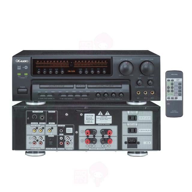 【OKAUDIO】OK-3AN(數位迴音卡拉OK擴大機 華成電子製造)