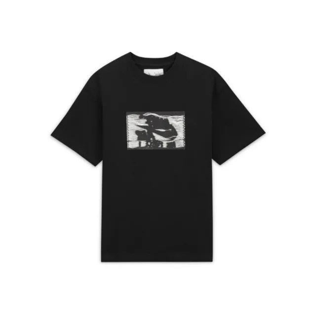 【NIKE 耐吉】Nike Alphabet Logo 短袖 黑色 標籤 厚磅 DR5758-010