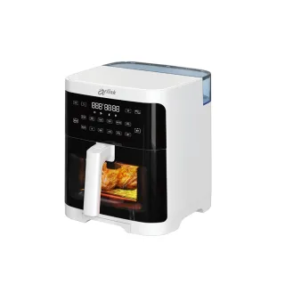 【Arlink】智能高效 蒸氣氣炸鍋 5L 可透視 玻璃氣炸鍋 SB02(氣炸鍋配件/蒸氣鍋/氣炸鍋噴油瓶/鮮魚料理)