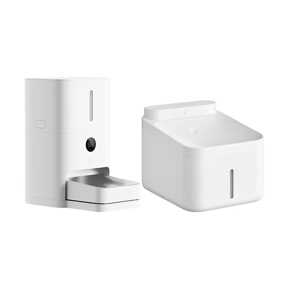 【小米】官方旗艦館 智慧寵物餵食器2+飲水機3L組合