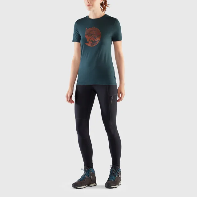【Fjallraven】Abisko Wool Fox短袖羊毛排汗衣 女 T恤(FR84118-555/621/667-614/302-357)