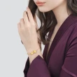 【點睛品】丁香花 婚嫁黃金手鍊_計價黃金
