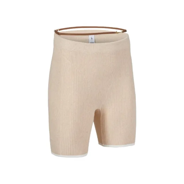 【NIKE 耐吉】Nike x Jacquemus Shorts 女款 短褲 米色 合身 DN3219-219