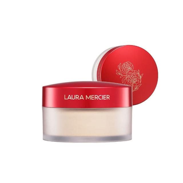 【LAURA MERCIER 蘿拉蜜思】奢華牡丹限量煥顏透明蜜粉禮盒(煥顏透明蜜粉29g/送禮/交換禮物/聖誕節)