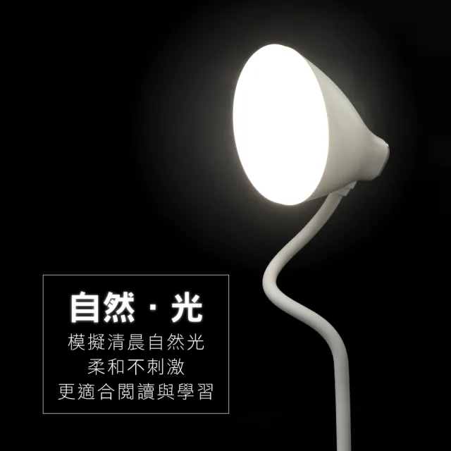 【KINYO】無線大廣角LED檯燈(福利品)