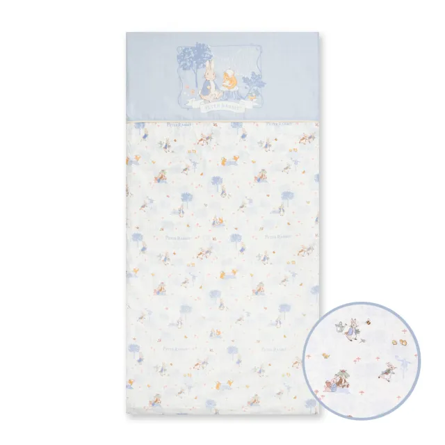 【奇哥官方旗艦】悅讀比得兔乳膠床墊/嬰幼兒床墊  120X60x3.75cm(寶寶床墊 透氣床墊 睡眠墊 嬰兒床墊)