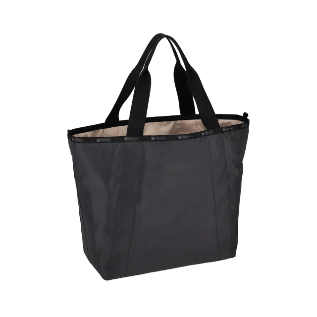 【Lesportsac】中型雙面托特包 手提包 送禮 禮物 推薦 女包(米白色)