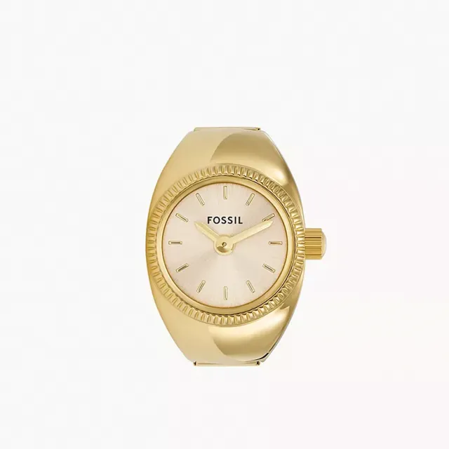 【FOSSIL】Watch Ring 手錶戒指 戒指錶-金 錶 生日禮 送禮(ES5246)