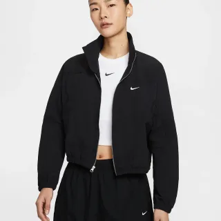 【NIKE 耐吉】休閒外套 運動外套 防風夾克 女款 AS W NSW EVRTHNG WVN RPL UV 黑色(HJ1000010)