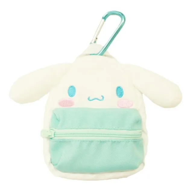 【小禮堂】雙11 Sanrio 三麗鷗 扣環小物收納包 後背包款 Kitty 酷洛米 大耳狗(平輸品)